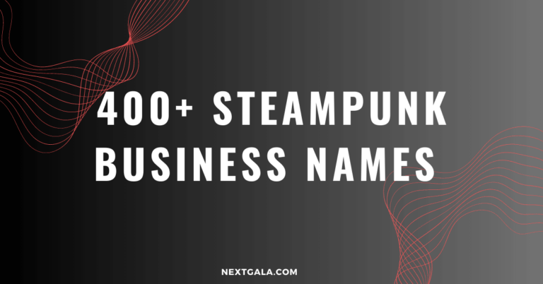 Steampunk Business Names