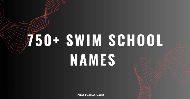 Swim School Names