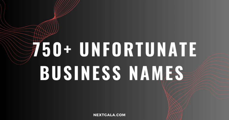 Unfortunate Business Names