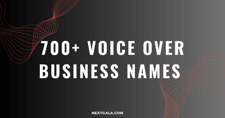 Voice over Business Names