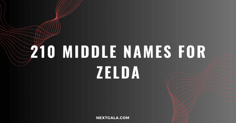 Middle Names For Zelda