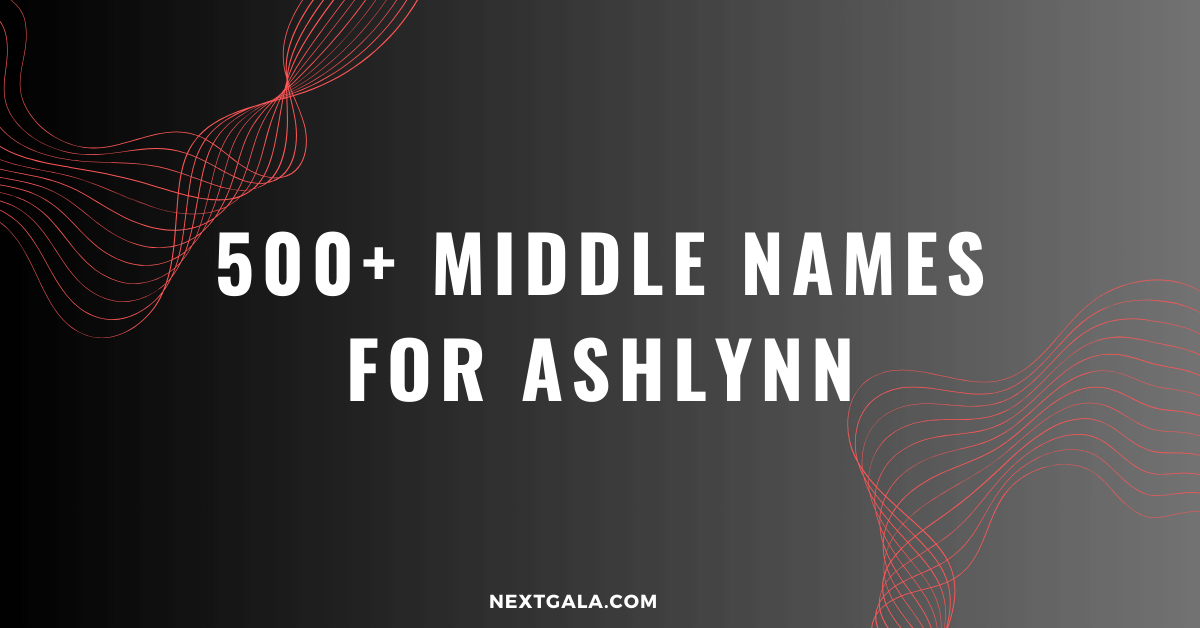 Middle Names For Ashlynn