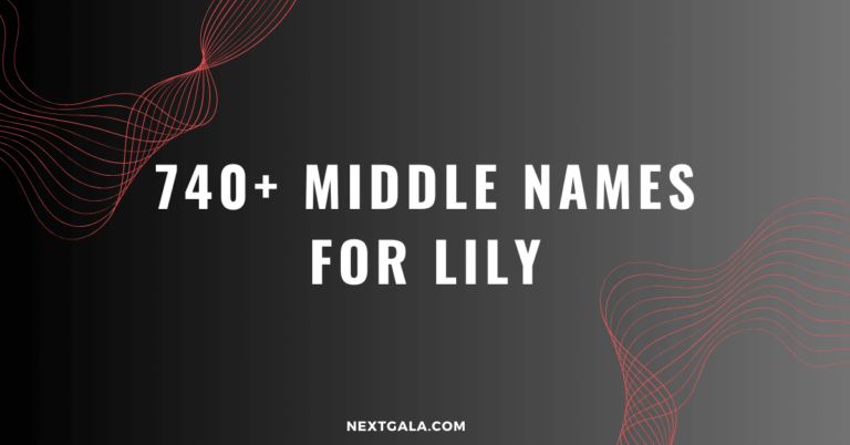 Middle Names for Lily