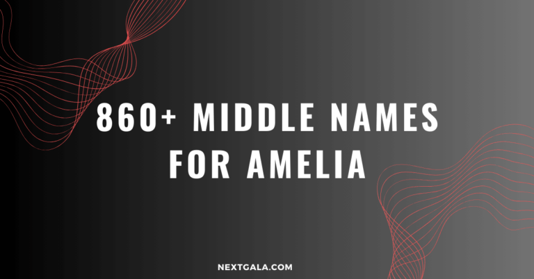 Middle Names for Amelia