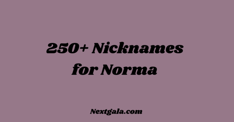 Nicknames for Norma