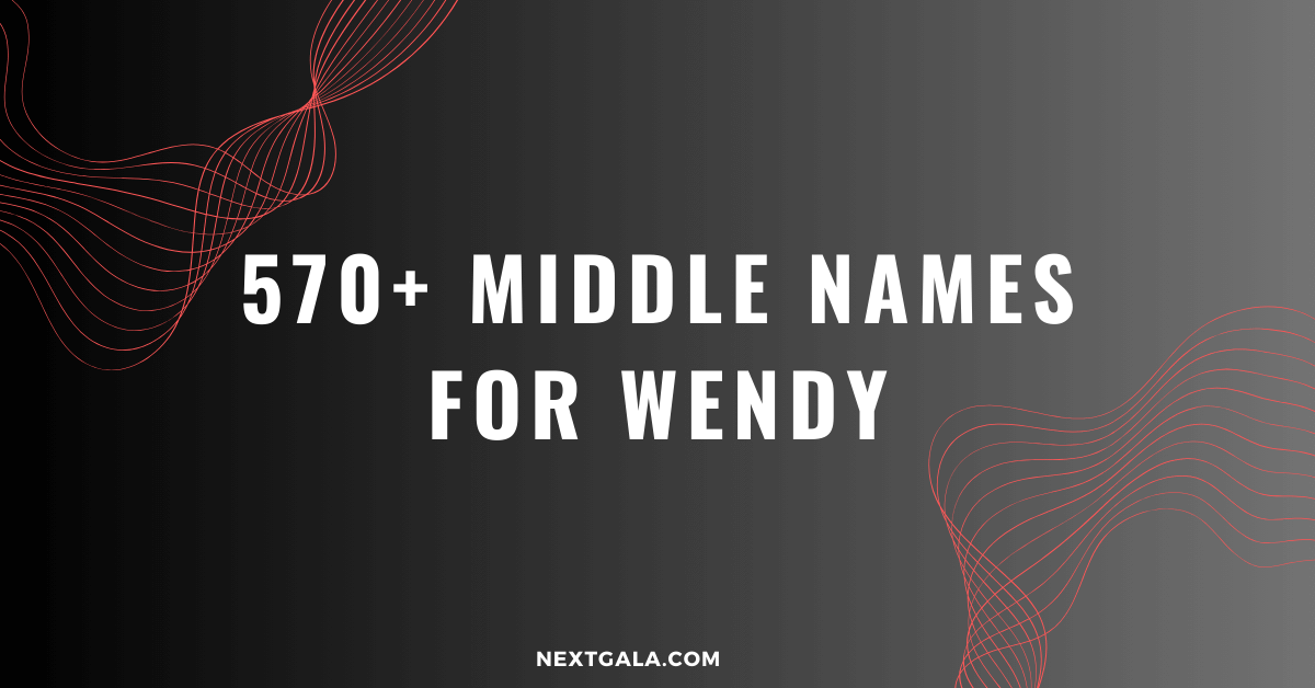 Middle Names For Wendy