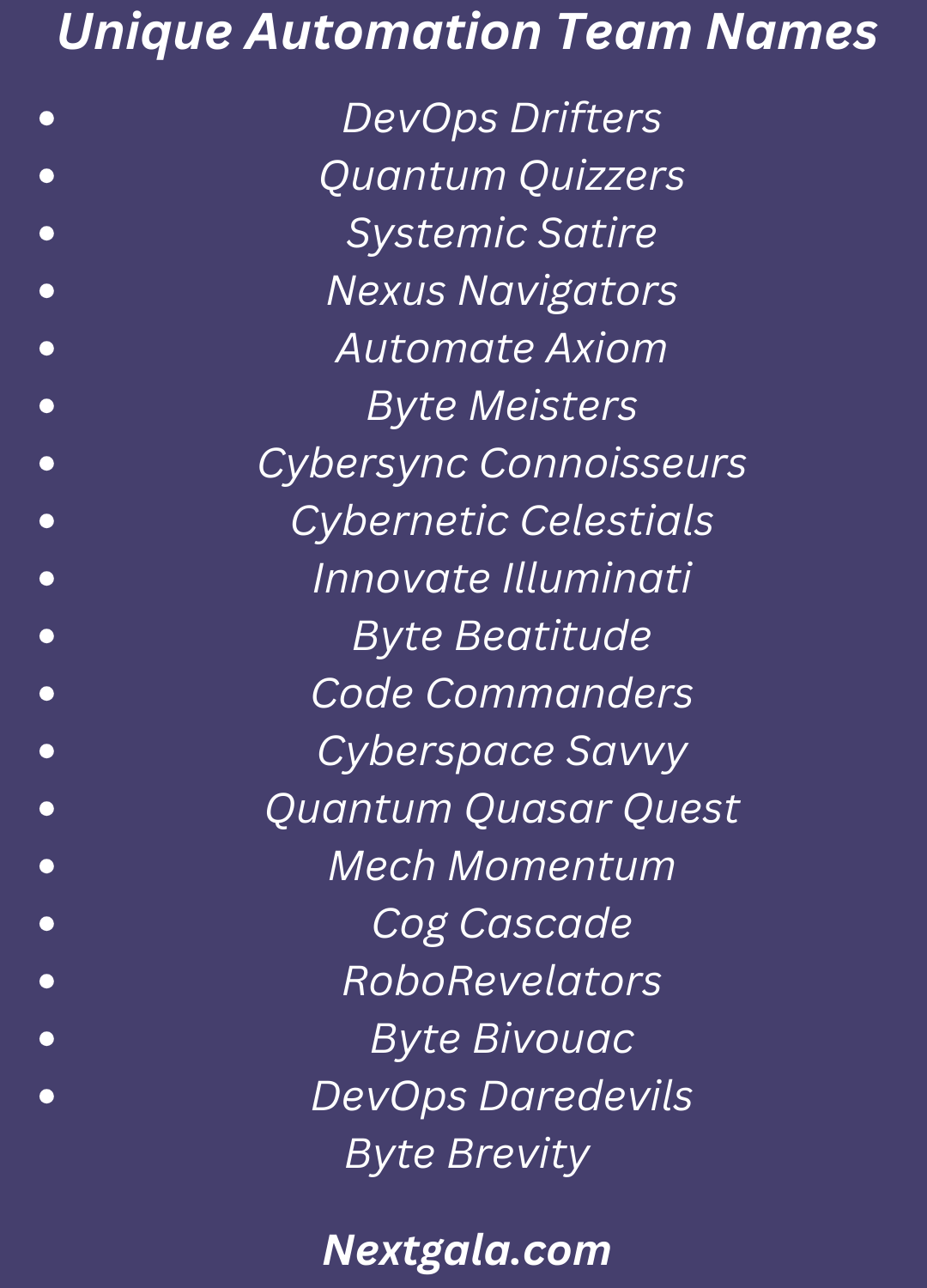 Unique Automation Team Names (1)