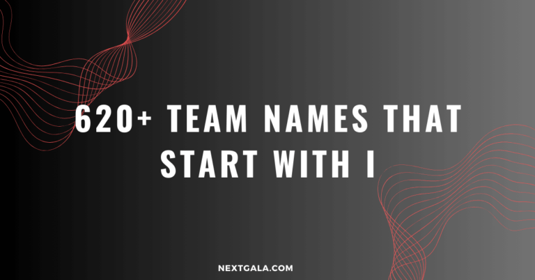 Team Names That Start With I