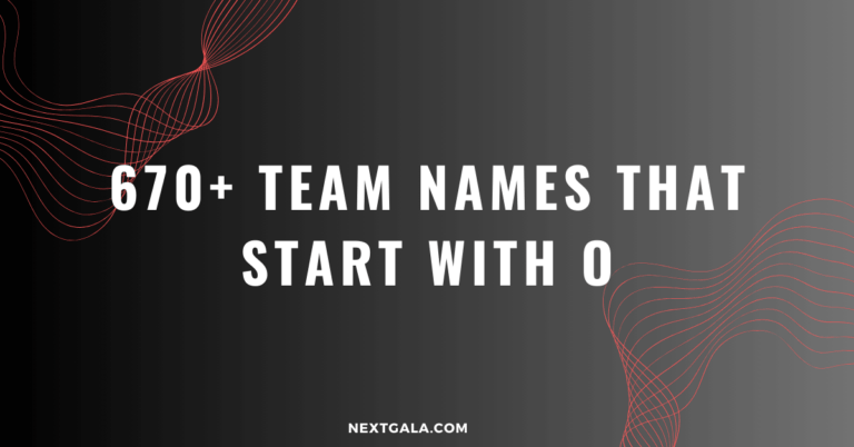 Team Names That start with O