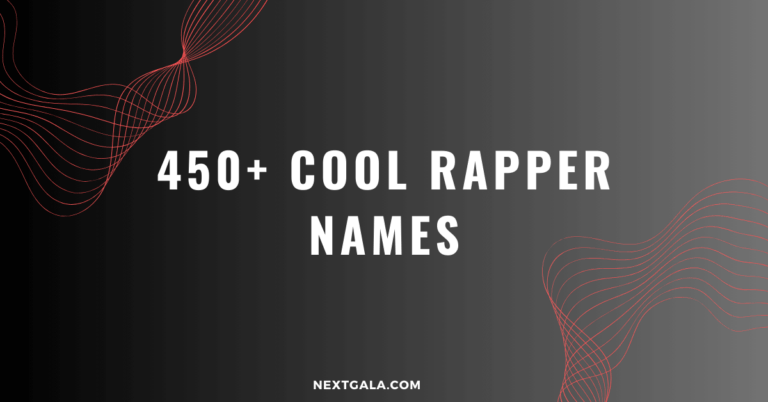 Rapper Names