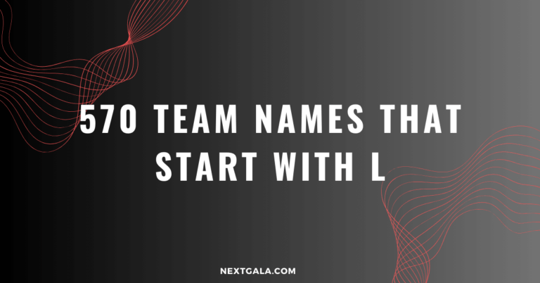 Team Names That Start With L