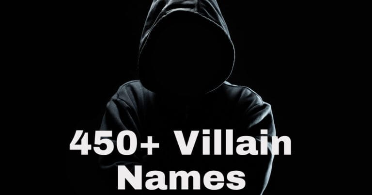 Villain Names
