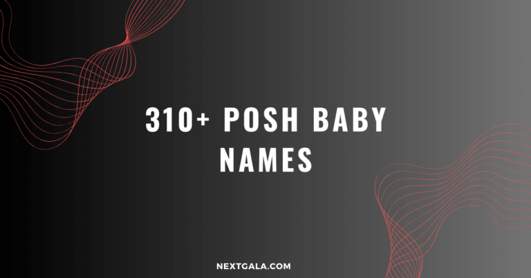 Posh Baby Names