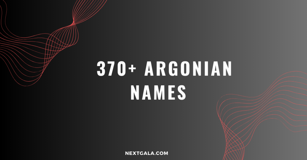 Argonian names