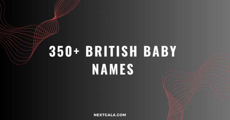 British Baby Names