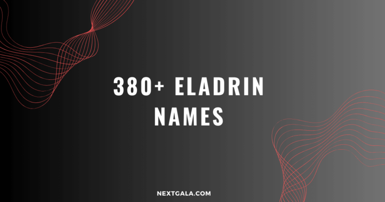Eladrin Names