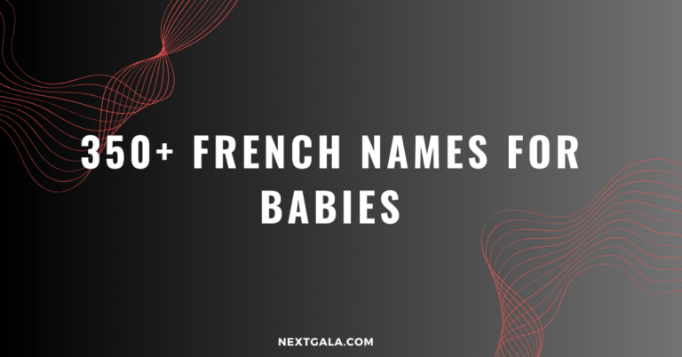 French Names for Babies