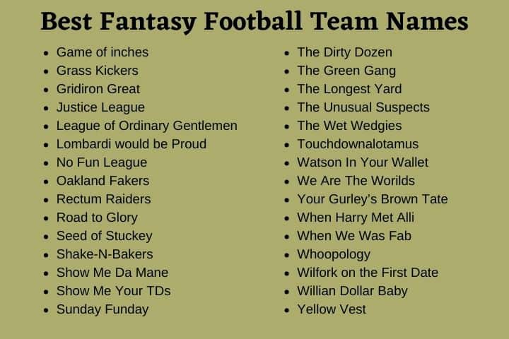 500 Good Funny Fantasy Football Team Names 2023 500-good-funny-fantasy-football-team-names-2023