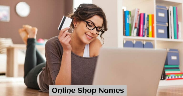 Online Shop Names