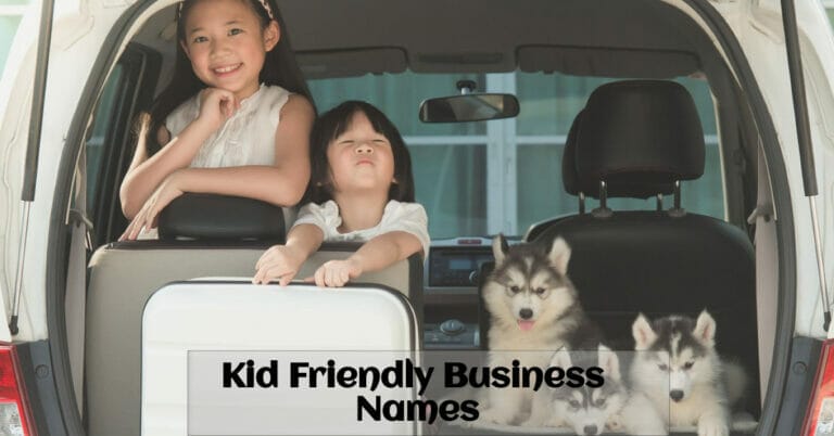 Kid Friendly Business Names