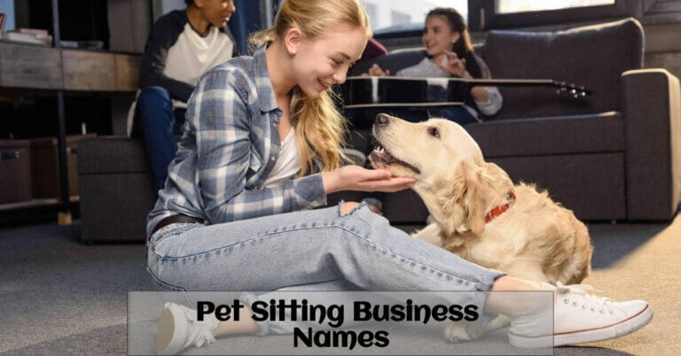 Pet Sitting Business Names