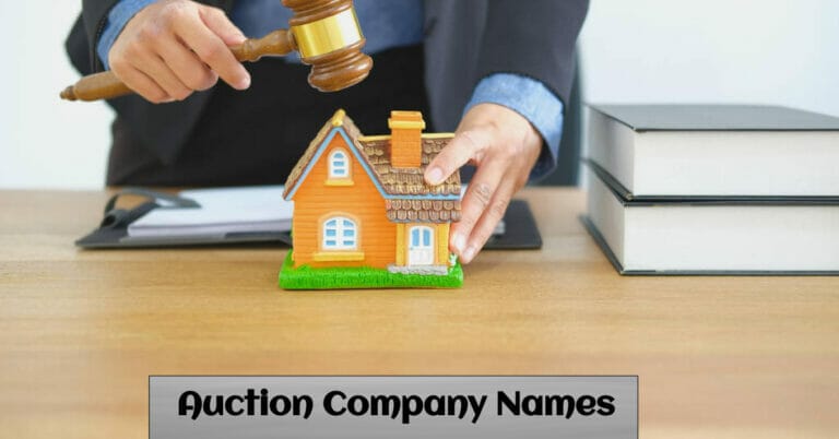 Auction Company Names