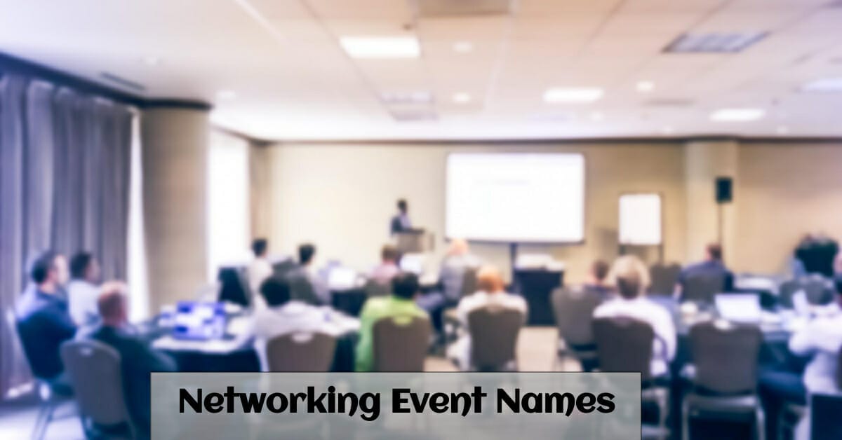 Catchy Networking Event Names