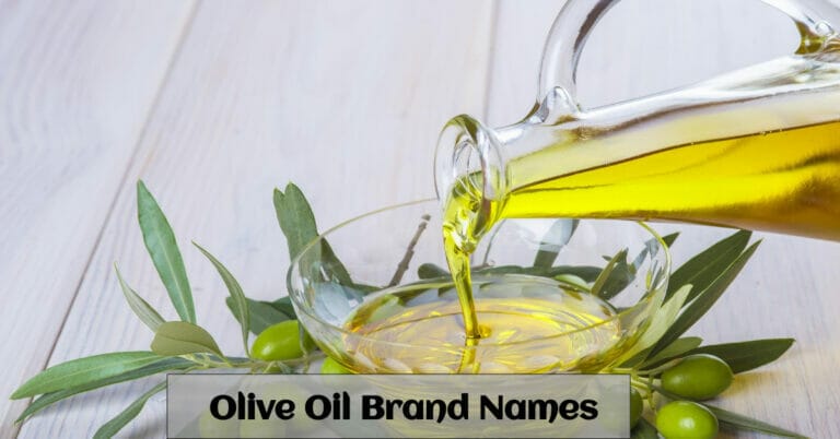 Olive Oil Brand Names