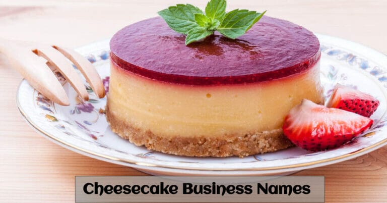 Cheesecake Business Names