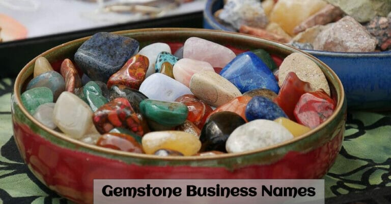 Gemstone Business Names