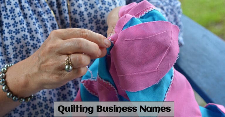 Quilting Business Names