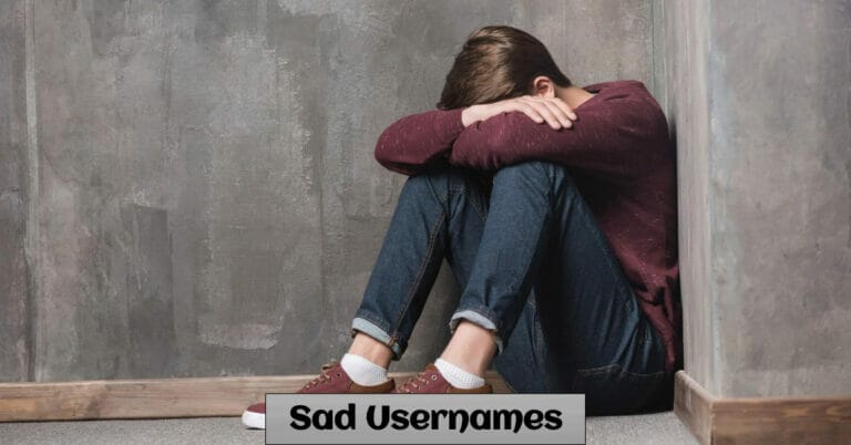 Sad Usernames