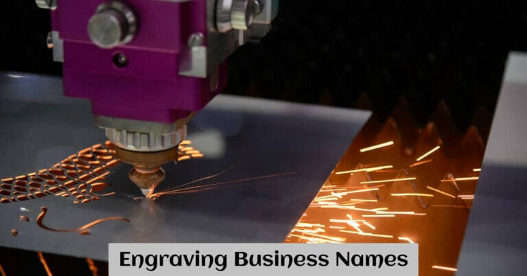 Engraving Business Names