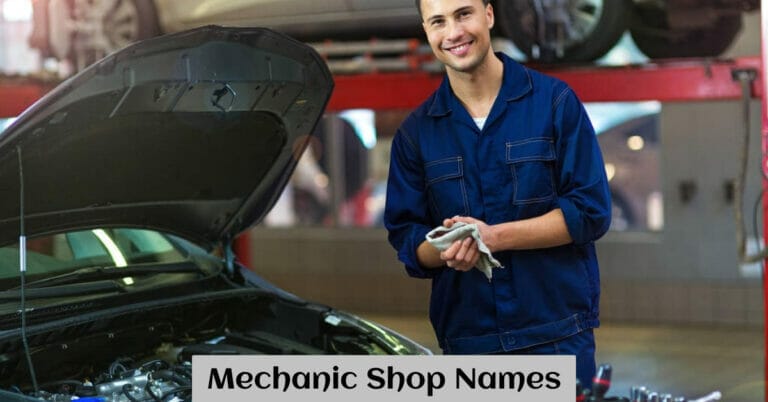 Mechanic Shop Names