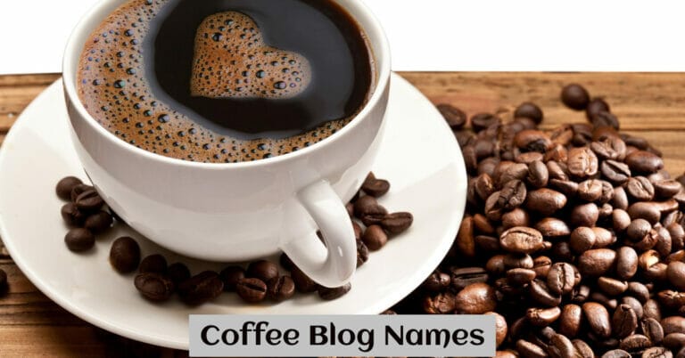 Coffee Blog Names