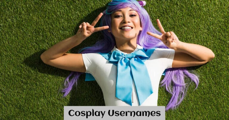 Cosplay Usernames