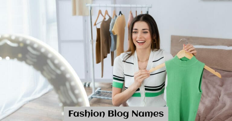 Fashion Blog Names