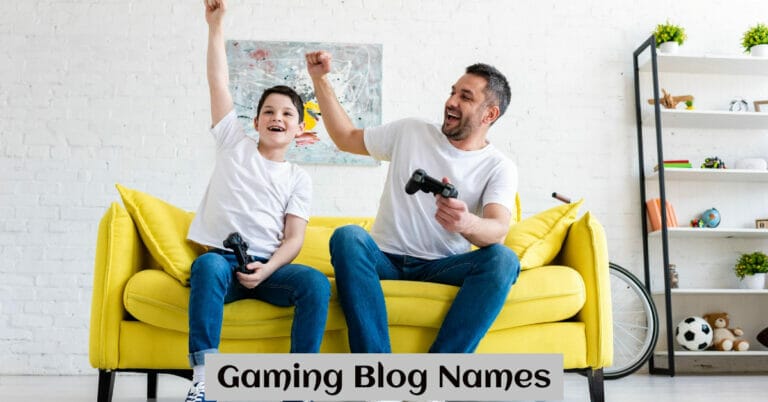 Gaming Blog Names