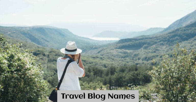 Travel Blog Names