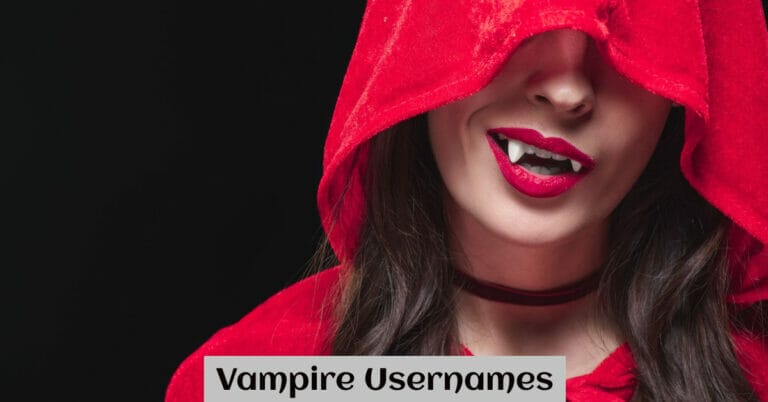 Vampire Usernames