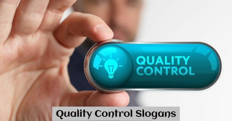 Quality Control Slogans