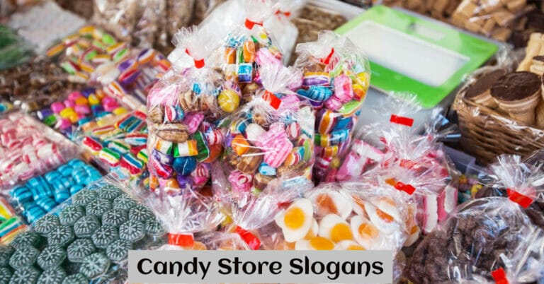 Candy Store Slogans