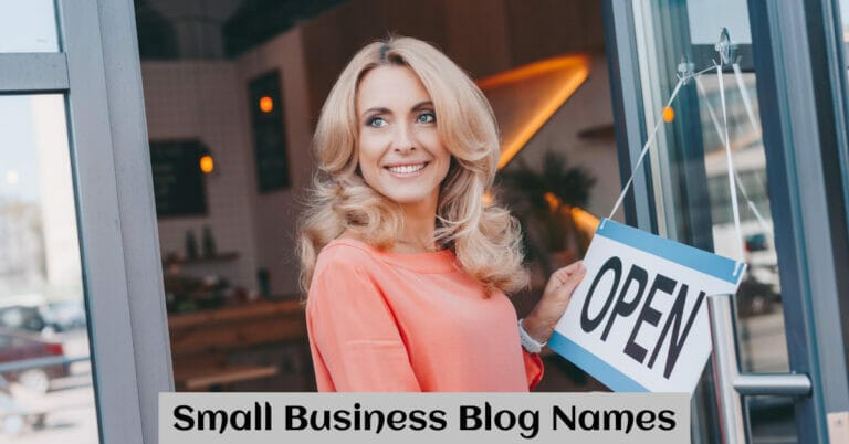 Small Business Blog Names