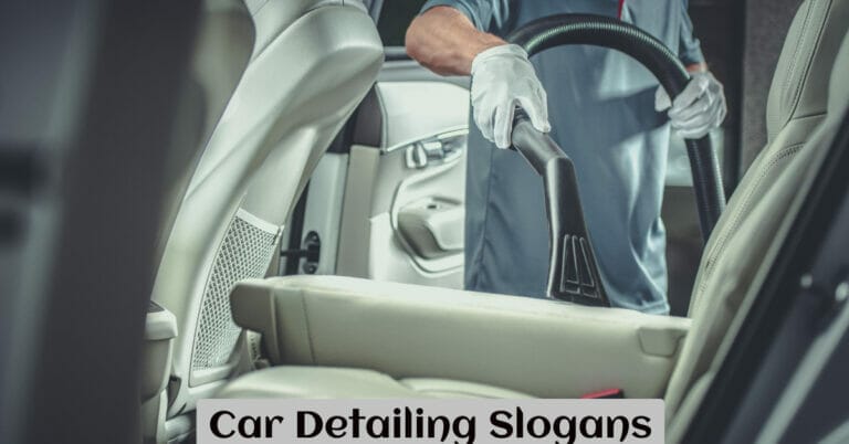 Car Detailing Slogans