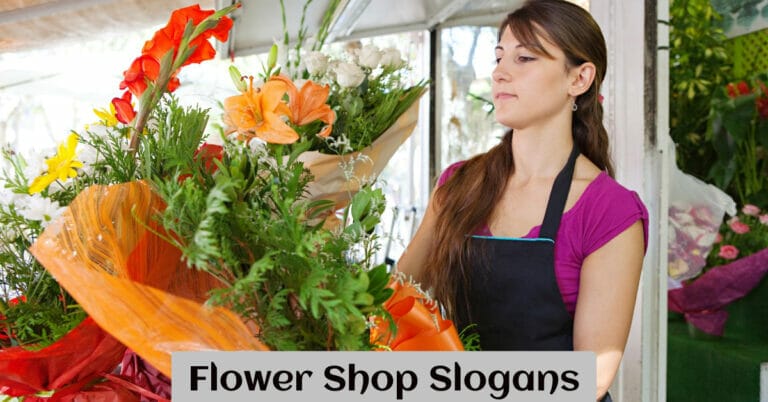 Flower Shop Slogans