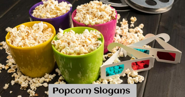 Popcorn Slogans