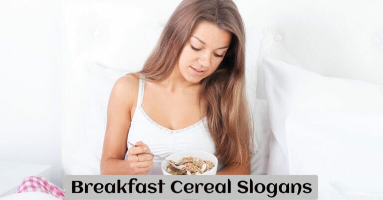 Breakfast Cereal Slogans