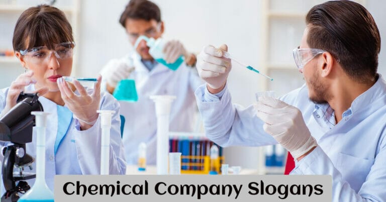 Chemical Company Slogans