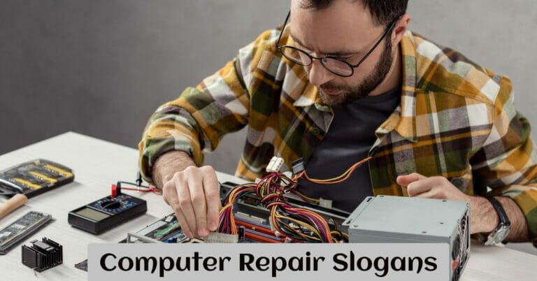 Computer Repair Slogans