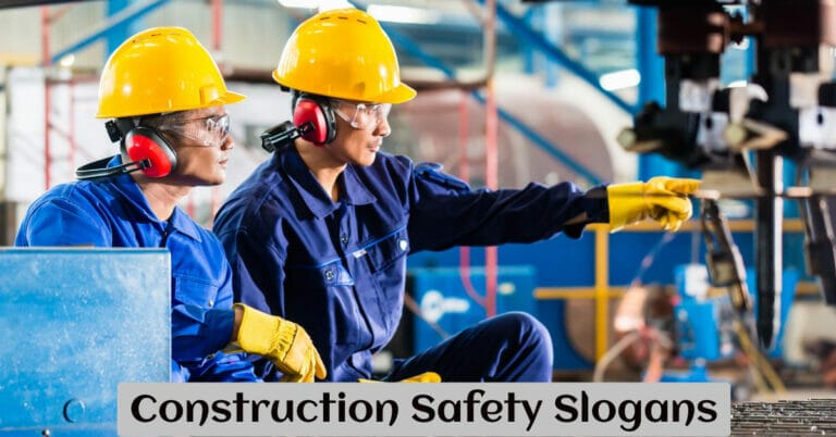 Construction Safety Slogans